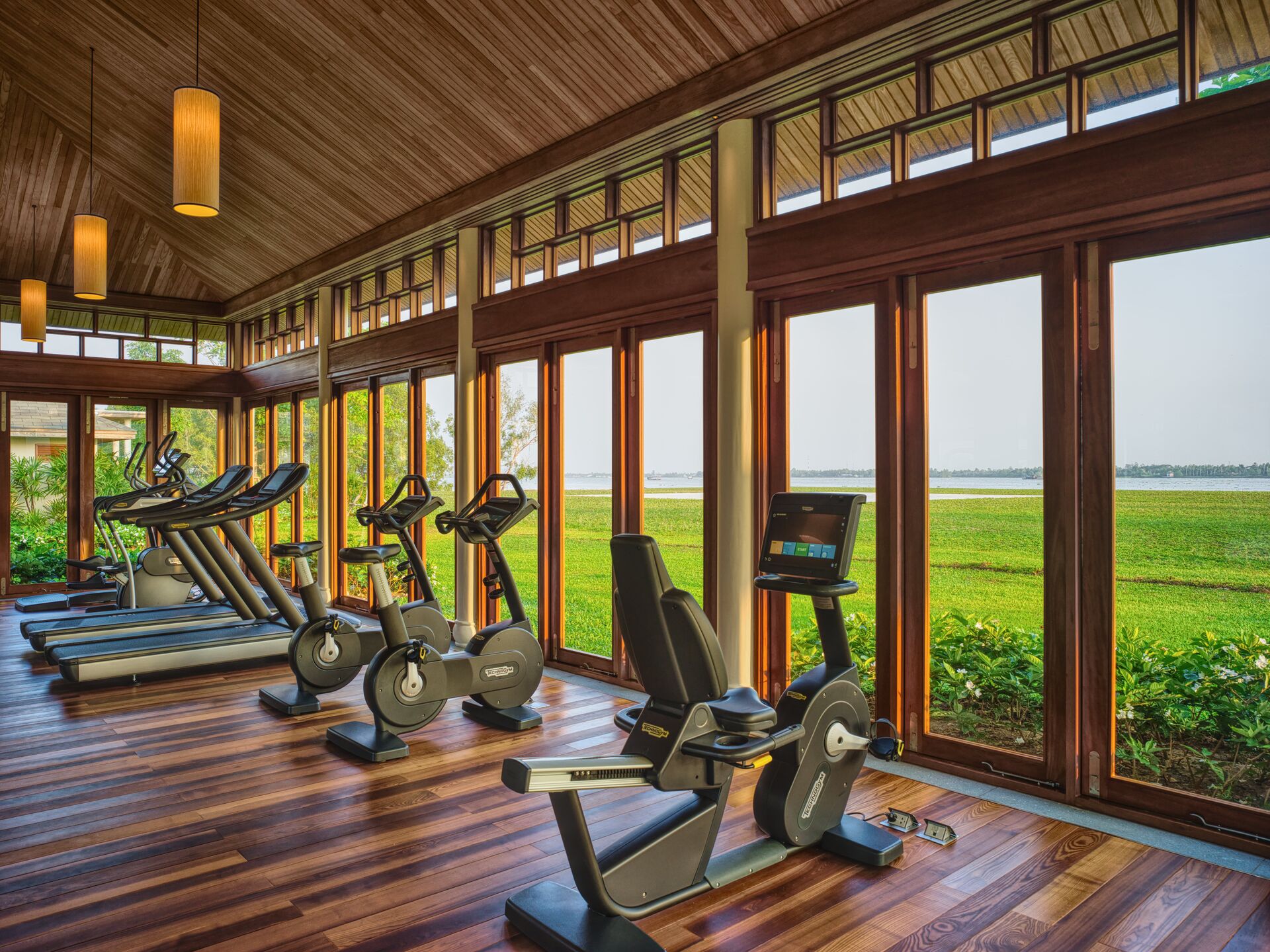 Reformer Pilates Retreat in the oasis of Mekong river